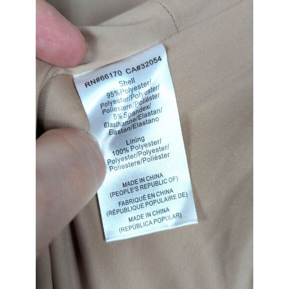 ANTHROPOLOGIE HUTCH Faux-Suede Open-Front Jacket Contemporary Modern Small - Picture 8 of 9